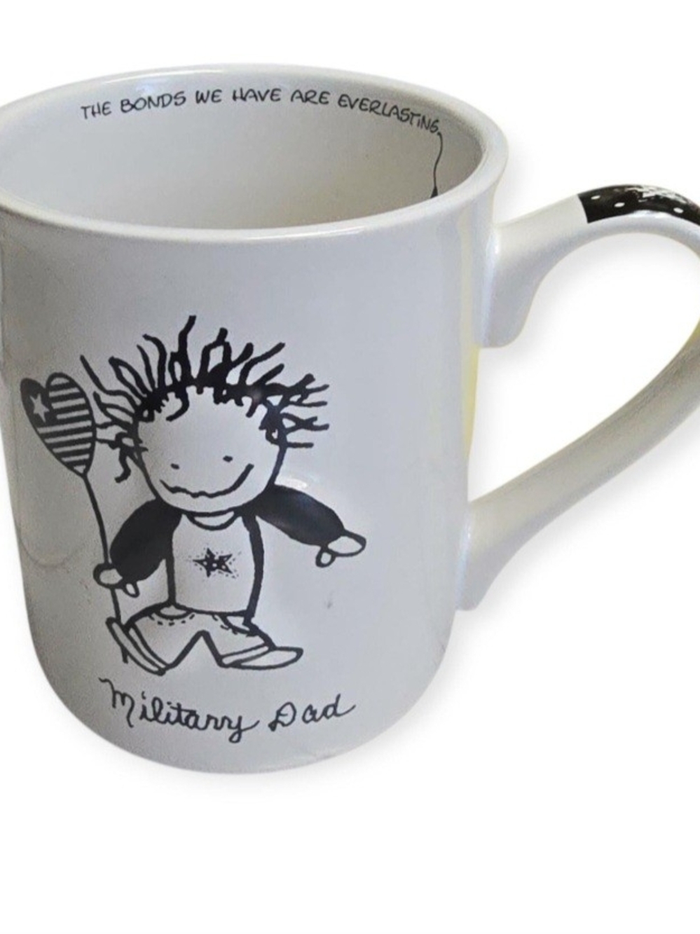 Enesco Military Dad Mug 16oz Children of the Inner Light Veteran Father Gift